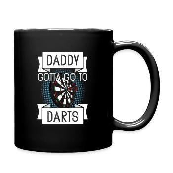 Father's Day gift for dad for Father's Day - Full Colour Mug - black - Right