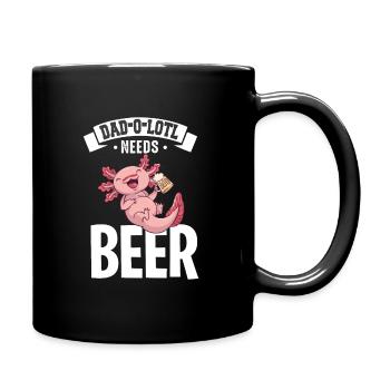 Cadeau de fête des pères pour papa pour la fête des hommes - Mug uni - noir - Droite