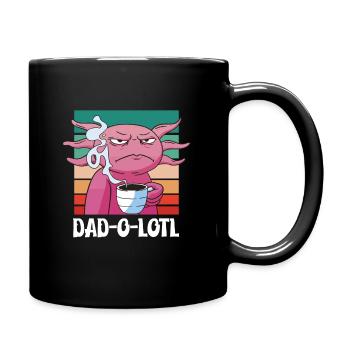 Father's Day gift for dad for Men's Day - Full Colour Mug - black - Right
