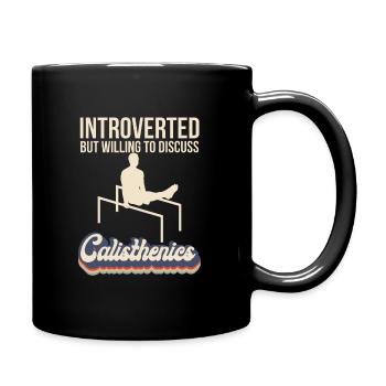 Meditation, Zen Yoga and Pilates - Full Colour Mug - black - Right