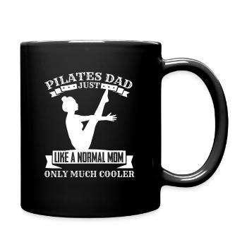 Meditation, Zen Yoga and Pilates - Full Colour Mug - black - Right