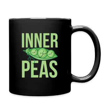 Meditation, Zen Yoga and Pilates - Full Colour Mug - black - Right