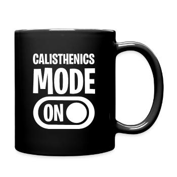 Meditation, Zen Yoga und Pilates - Tasse einfarbig - Schwarz - Rechts
