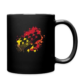 Basse Bassiste Guitare Basse Cadeau pour Bassiste - Mug uni - noir - Droite