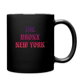 The Bronx New York - Tasse einfarbig - Schwarz - Rechts
