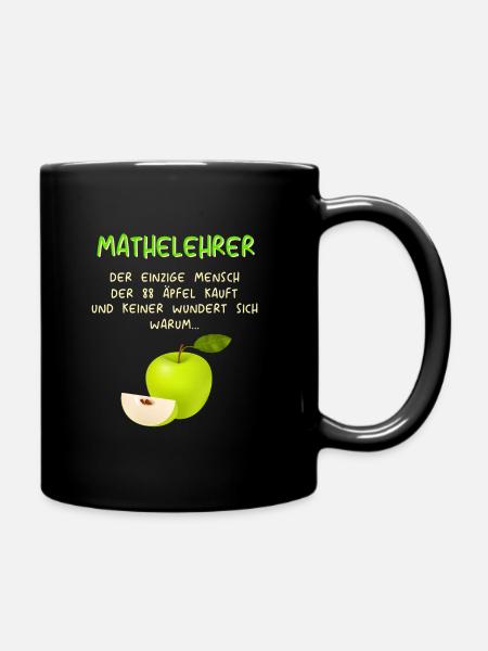 Mathematiker Mathematik Mathe Examen Lehramt - Tasse einfarbig - Schwarz