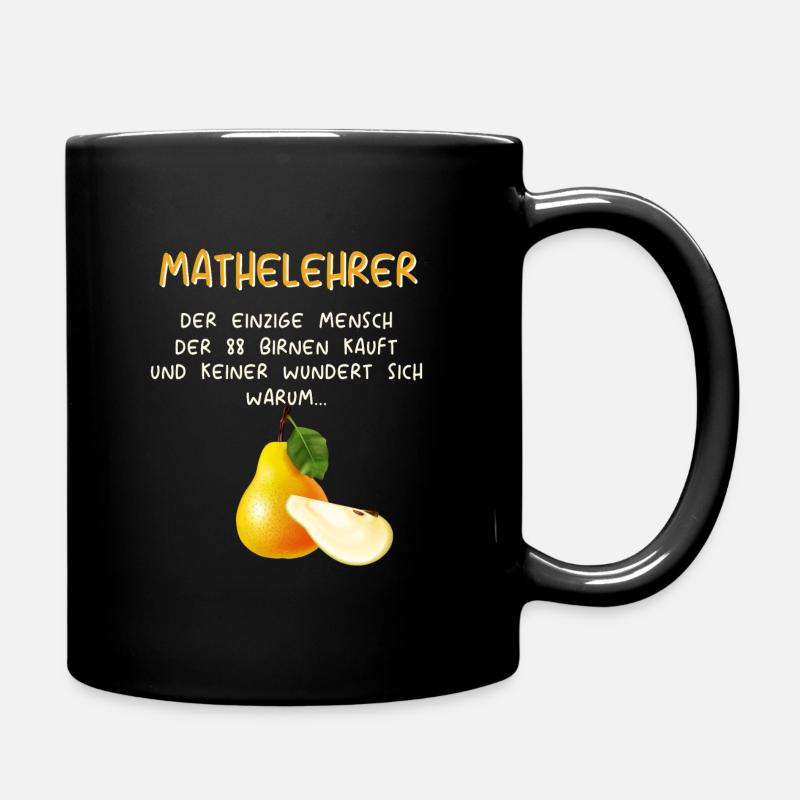 Mathematiker Mathematik Mathe Examen Lehramt - Tasse einfarbig - Schwarz