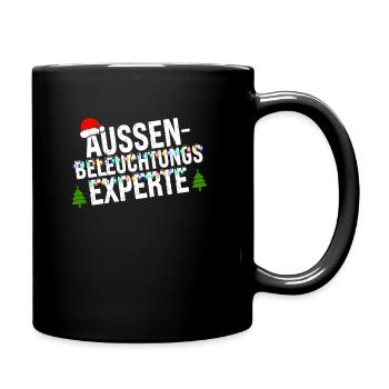 Außenbeleuchtungsexperte Lichterkette Xmas - Tasse einfarbig - Schwarz - Rechts
