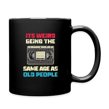 Jahrgang | Klassisch | Klassisch | Alt - Tasse einfarbig - Schwarz - Rechts