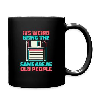 Jahrgang | Klassisch | Klassisch | Alt - Tasse einfarbig - Schwarz - Rechts