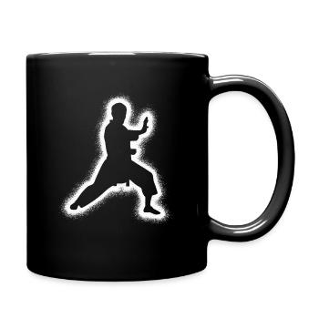 Taekwondo Arts Martiaux Enfants Hommes Karaté - Mug uni - noir - Droite