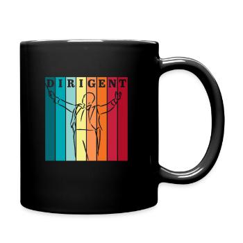 Conductor Characteristics Conductor Music Teacher - Full Colour Mug - black - Right