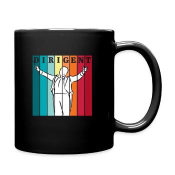 Conductor Characteristics Conductor Music Teacher - Full Colour Mug - black - Right