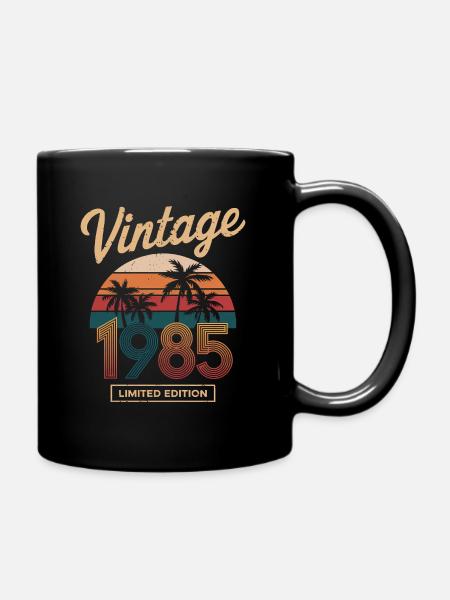 Limitade edition 1985 - Mug uni - noir