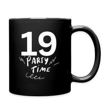 19 - Mug uni - noir - Droite