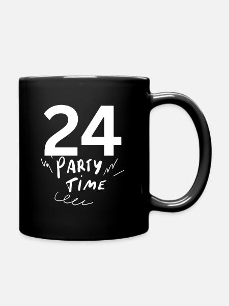 24 - Tasse einfarbig - Schwarz