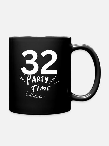 32 - Tasse einfarbig - Schwarz