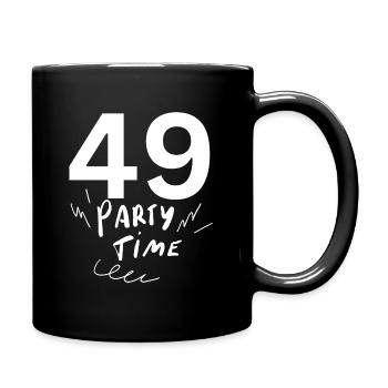 49 - Tasse einfarbig - Schwarz - Rechts