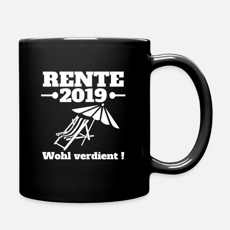 Cadeau de rente 2019 cadeau Occupation de travail - Mug uni - noir