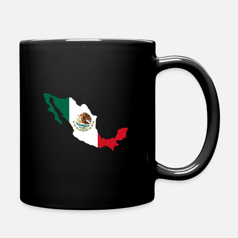 Mexiko - Mexico - México - Tasse einfarbig - Schwarz