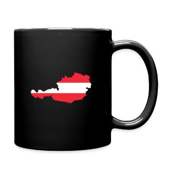 Autriche - Autriche - Mug uni - noir - Droite
