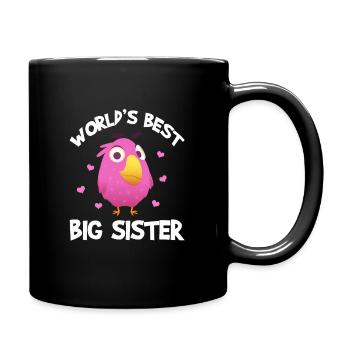 big sister - Full Colour Mug - black - Right