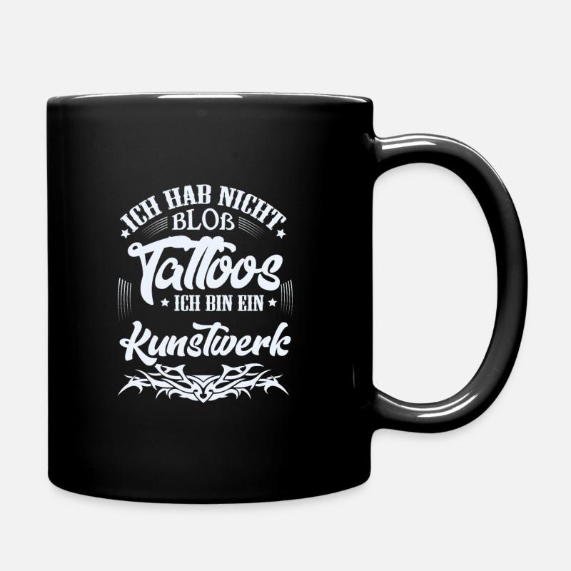 Tattoos tattoo - Full Colour Mug - black
