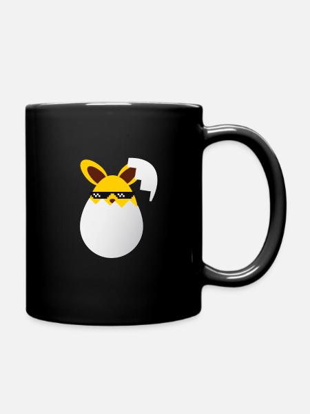 Easter Egg Easter Egg Easter Egg - Tasse einfarbig - Schwarz