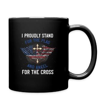 USA Veteran - Full Colour Mug - black - Right