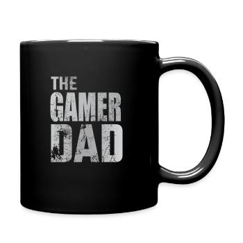 Gamer Dad Gaming Walking Console de jeu cadeau - Mug uni - noir - Droite