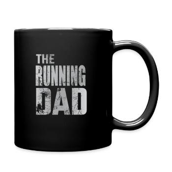 Running Dad Running Jogging Marathon Sports Gift - Mug uni - noir - Droite