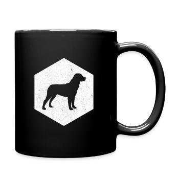 Rottweiler Dog Dog Sports Gift - Full Colour Mug - black - Right