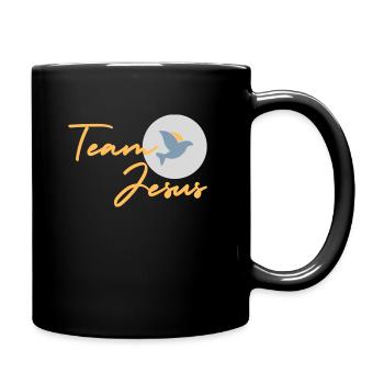Team Jesus - Full Colour Mug - black - Right