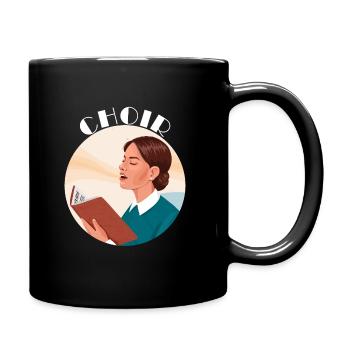 Chef de Choeur Musique Professeur de Musique Amusant Maestro - Mug uni - noir - Droite