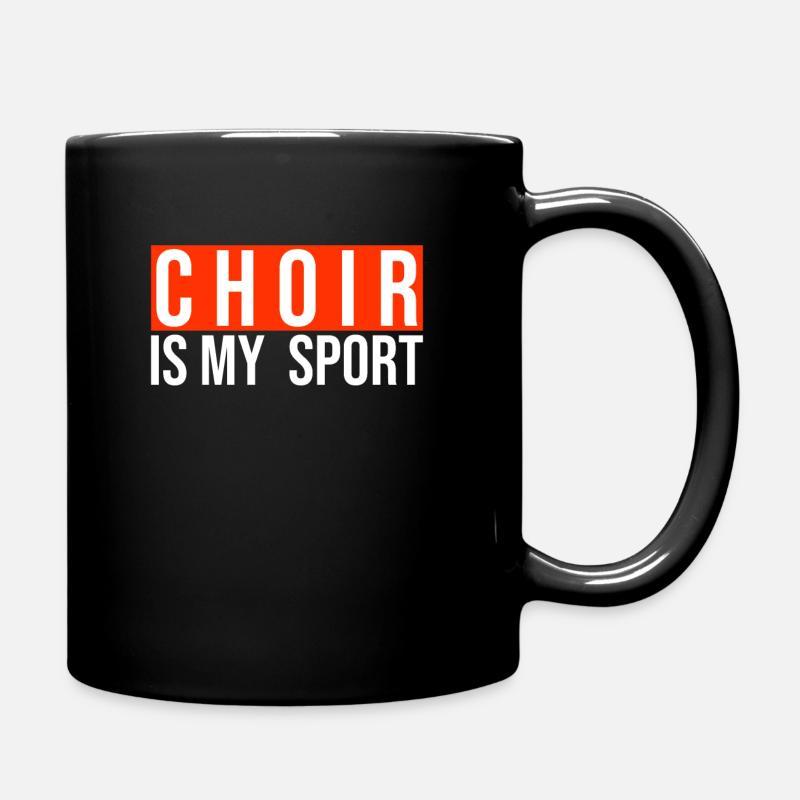 Chorleiter Musik Lustiger Musiklehrer Maestro - Tasse einfarbig - Schwarz