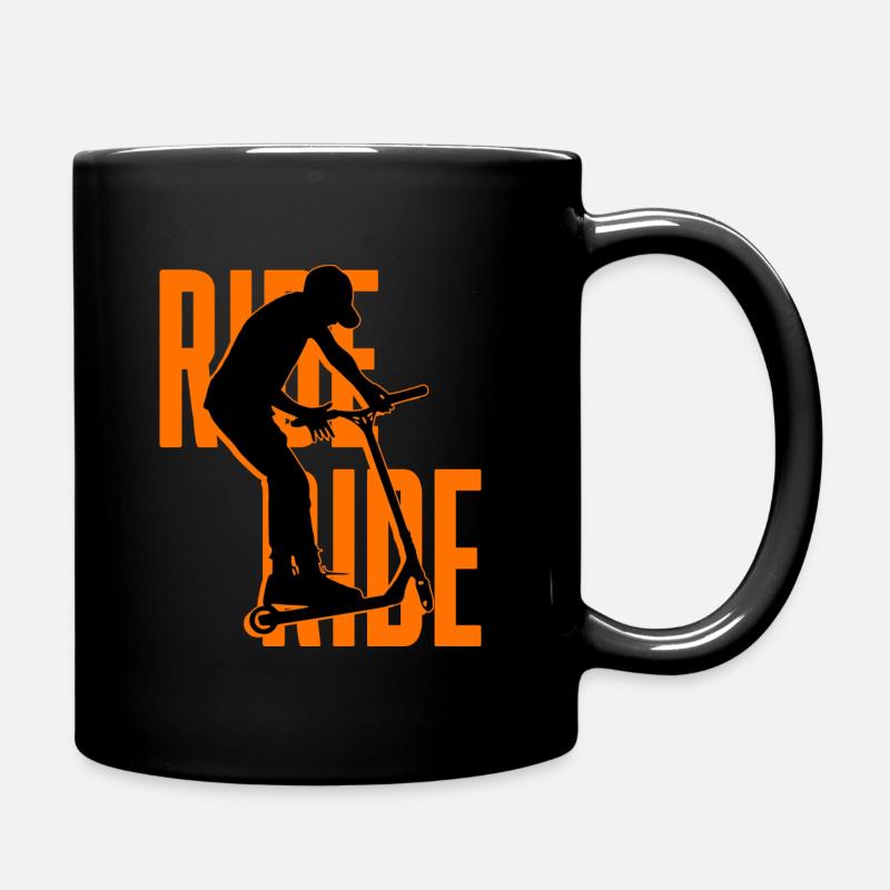trottinette freestyle - Mug uni - noir