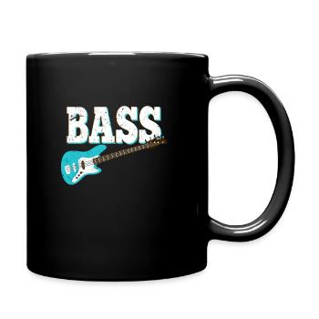 Basse Musicien Basse Guitare E-Rock Rock - Mug uni - noir - Droite