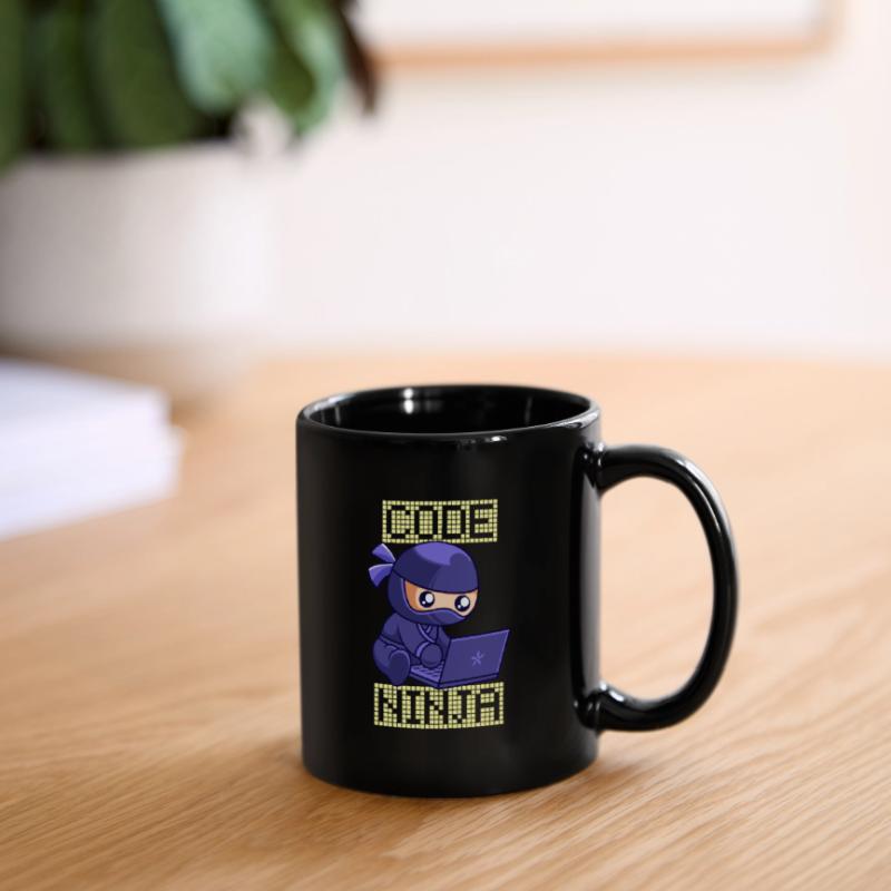 Code Ninja Coder Sofware développeur programmeur Mug uni