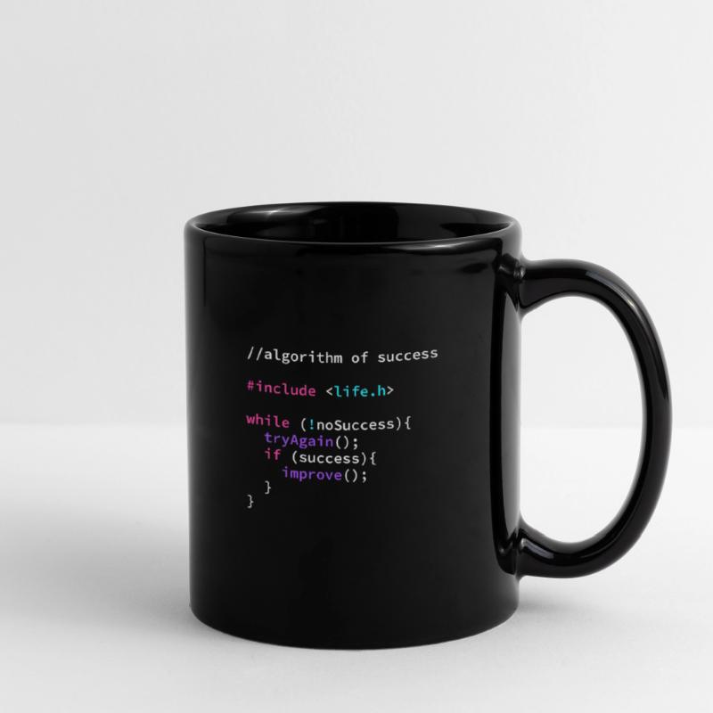 Algorithm Success Programmer Program Code Full Colour Mug
