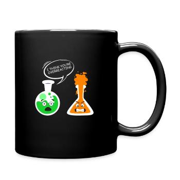 Professeur de chimie blague surréaguler chimie - Mug uni - noir - Droite