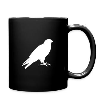 Oiseaux silhouette oiseaux - Mug uni - noir - Droite