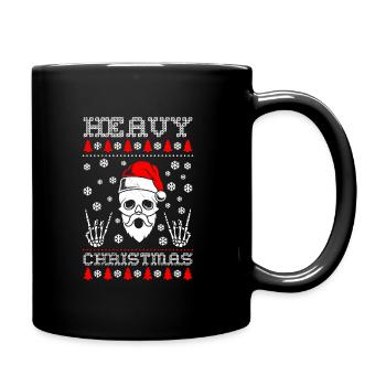 Heavy metal Christmas Noël Noël - Mug uni - noir - Droite
