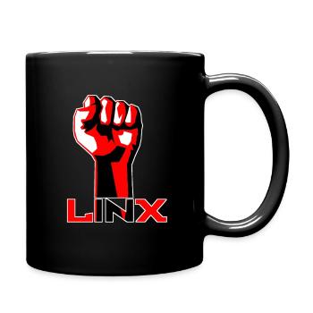Linx Faust Links Linke - Tasse einfarbig - Schwarz - Rechts