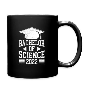 Bachelor of Science Bachelor Bachelorabschluss - Tasse einfarbig - Schwarz - Rechts