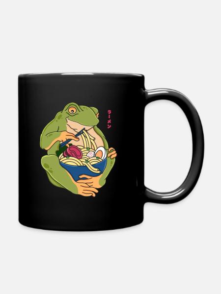 Toad Japanese Ramen - Full Colour Mug - black