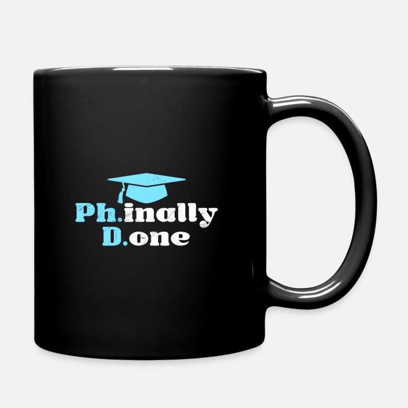 Docteur 2022 Thèse académique de doctorat - Mug uni - noir