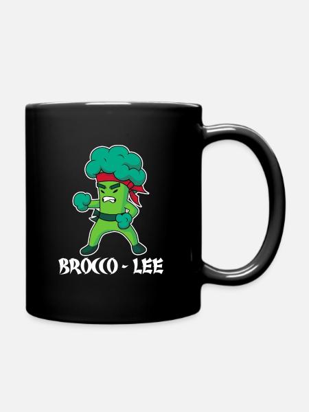 Brocco Lee Broccoli Meme - Mug uni - noir