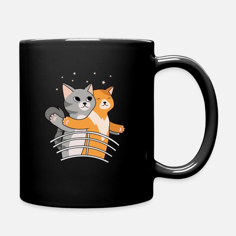 Titanic Cat - Full Colour Mug - black