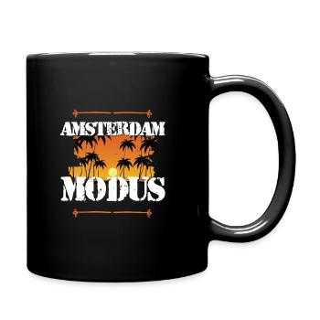 Amsterdam Mode - Full Colour Mug - black - Right