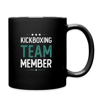 Équipe de kickboxing - Mug uni - noir - Droite